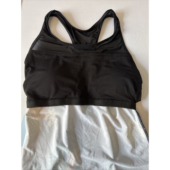 Yonique NWT Women's M Hawaiian Tropical Swim Suit Tankini Built In Bra Racerback - Picture 5 of 12